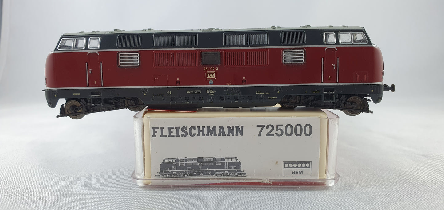 Fleischmann 725000 DB BR 221 Diesel orig. 