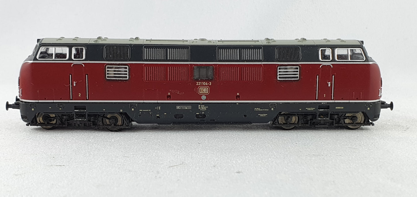 Fleischmann 725000 DB BR 221 Diesel orig. 