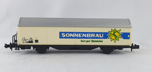 Baur 203 SBB Schiebewandwagen, 'Sonnenbräu üsers guet Rhintalerbier´ (E6885)