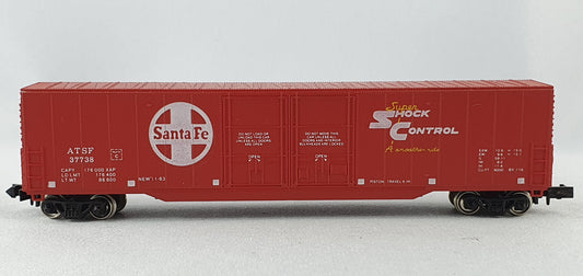 Con Cor 5551 1-4 ATSF Box Car 60 foot (DG567)