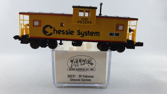 Atlas 30231 C&O Caboose OVP (DG150)