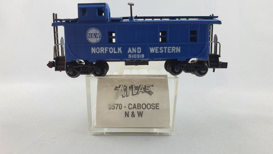 Atlas 3570 N&W Caboose OVP (DG151)