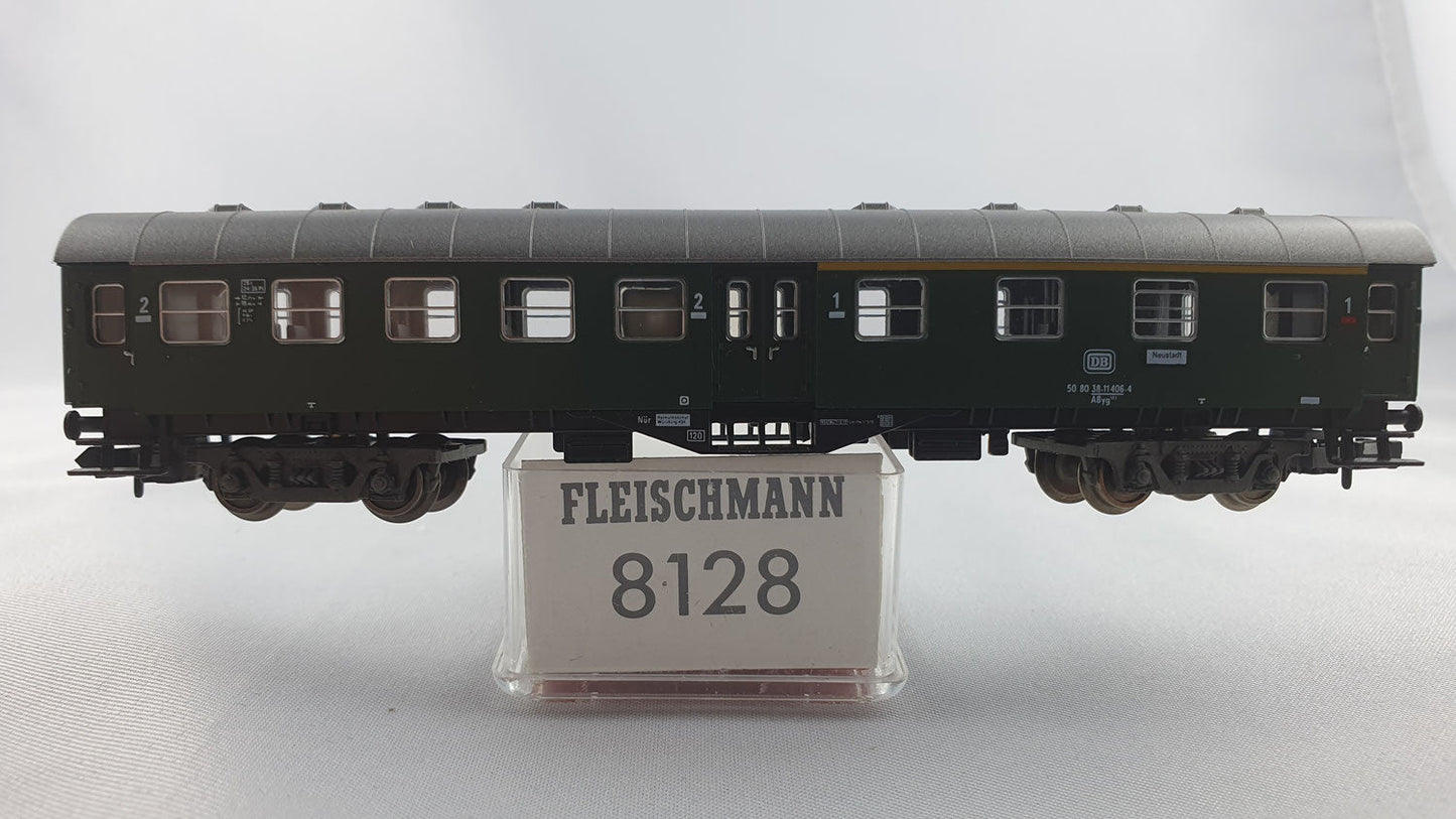 Fleischmann 8128 DB conversion car 1st/2nd class OVP (DG54) 