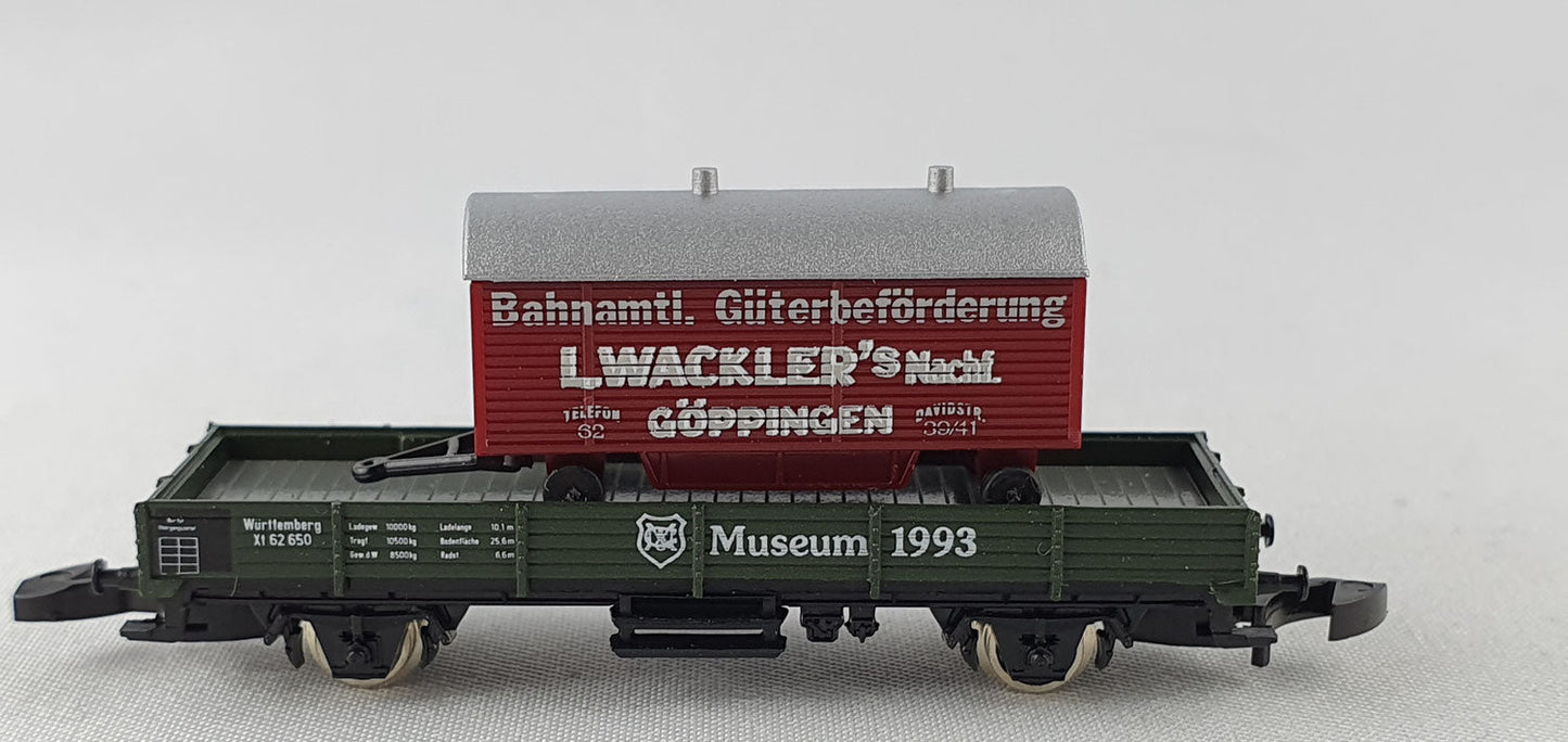 Voiture du musée Märklin 1993 emballage d'origine (DRZ1) 