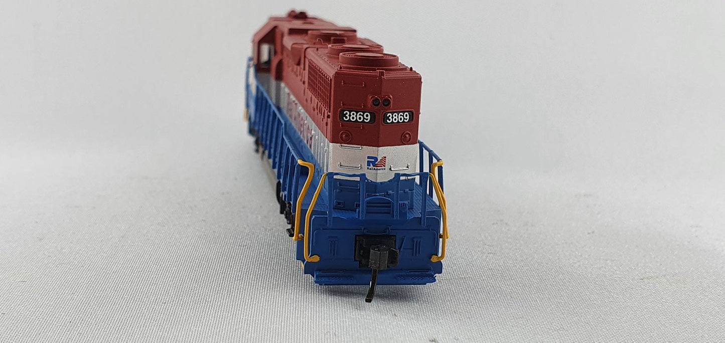 Atlas HTDN -1 Rail America  GP 38 OVP Diesel (DL48)