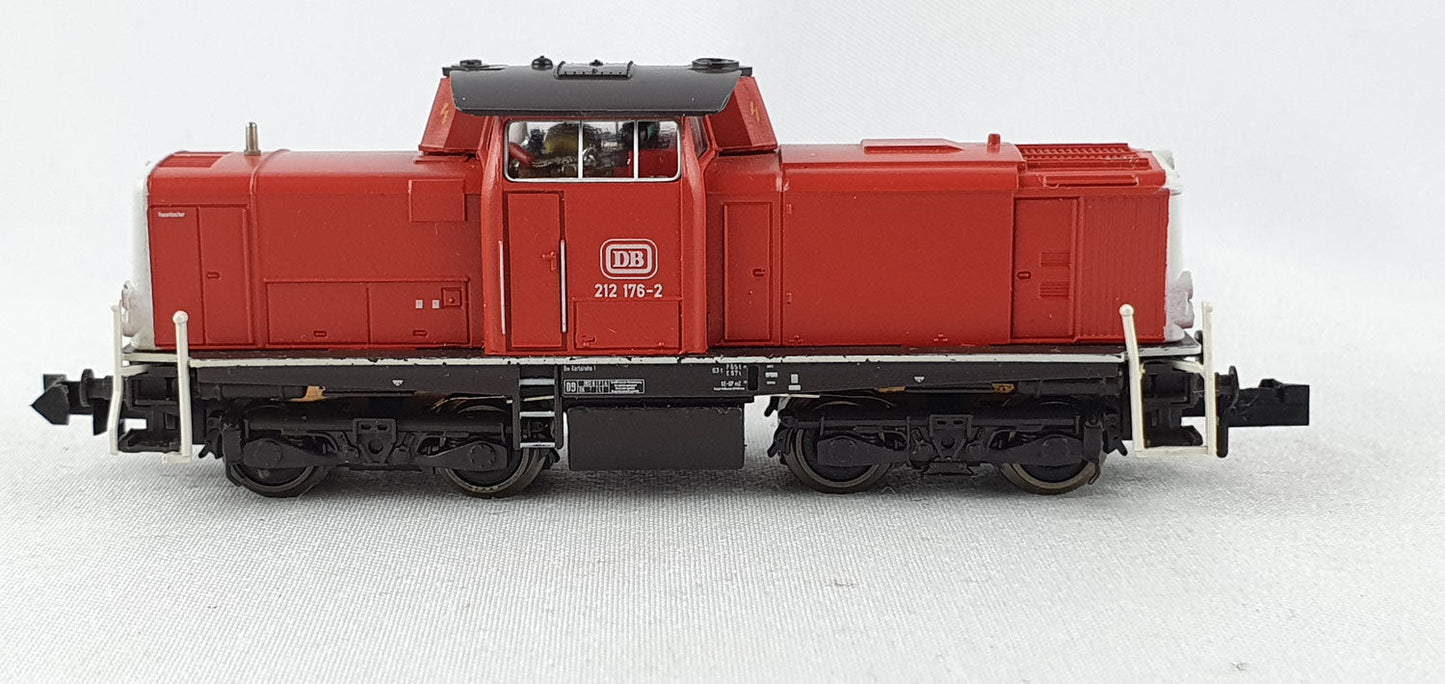 Minitrix 12937 DB BR 212 orientrot Diesel OVP (DL161)