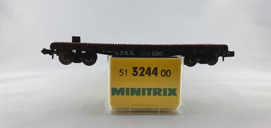 Minitrix  51 3244 00 UP Flat car 40 foot OVP (DG42)