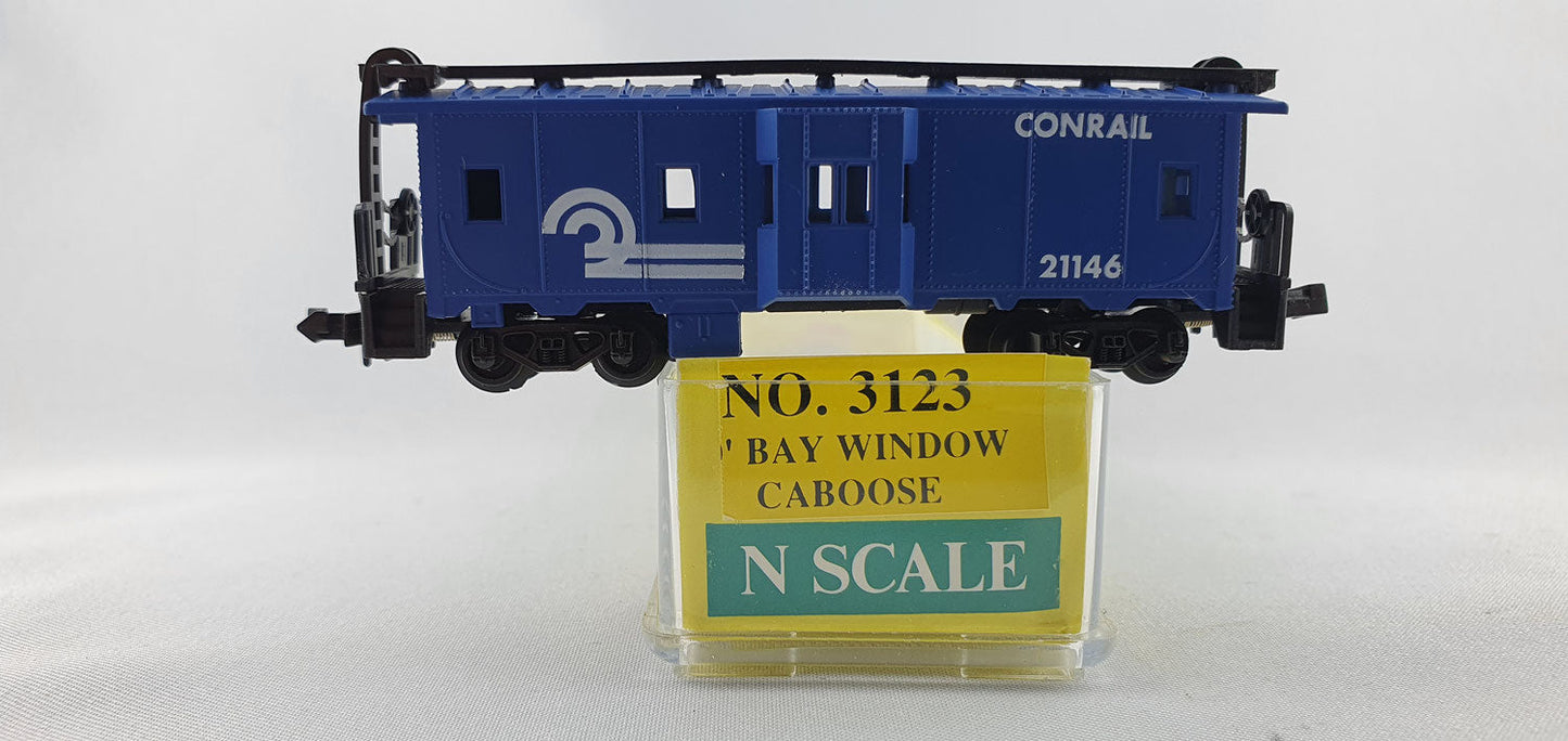 Modèle Power 3123 Conrail Caboose Bay Window OVP (DG34) 