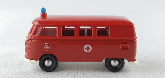 Brekina 430 VW T1 Feuerwehr Frankfurt KTW OVP (Bre430)