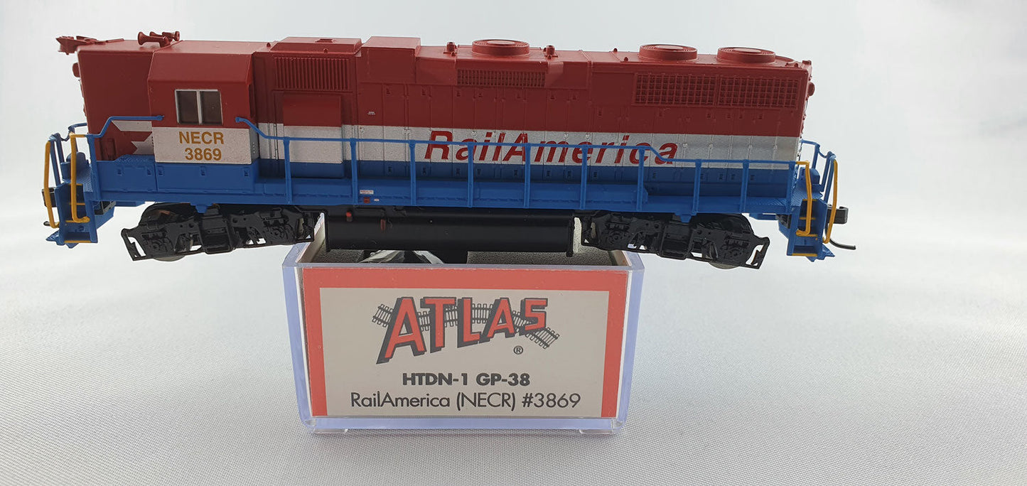 Atlas HTDN -1 Rail America  GP 38 OVP Diesel (DL48)