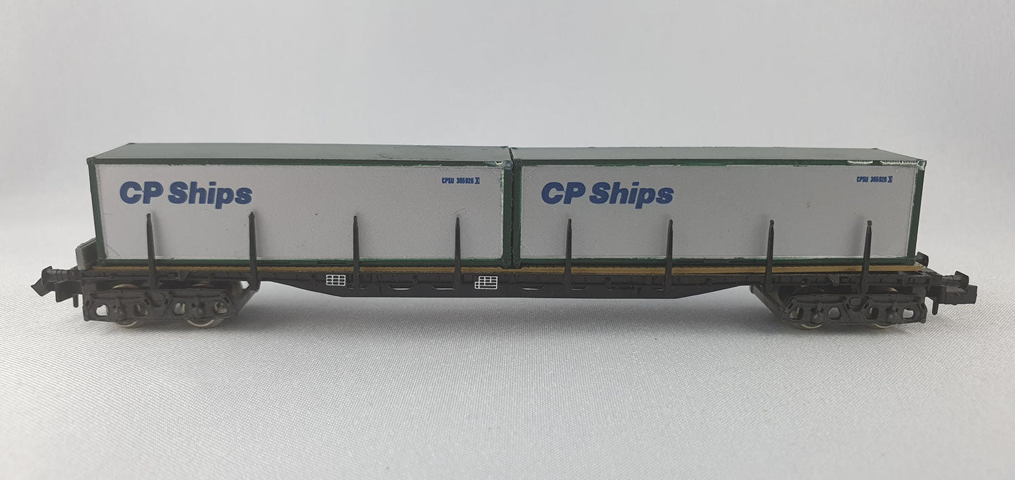 Rivarossi 9384 Containertragwagen "CP Ships" (DG679)