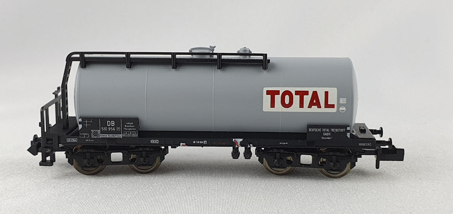 Minitrix 13974 DB Kesselwagen 4-achsig "TOTAL" OVP (DG359)