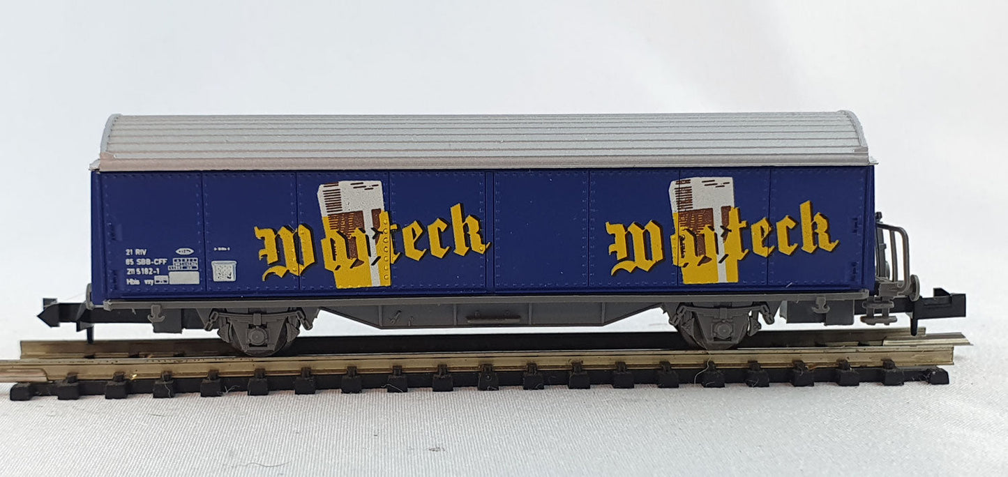 Baur 209 SBB Schiebewandwagen "Warteck Bier" (DG781)