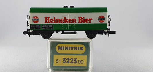 Minitrix 51 3223 00 NS Kühlwagen "Heineken Bier" (WG33)