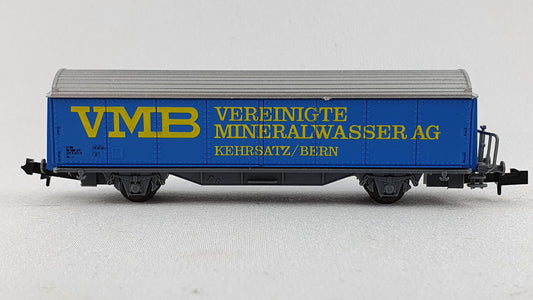 AKU 9012 SBB sliding wall wagon "VMB Vereinigte Mineralwasser AG" (DG407) 