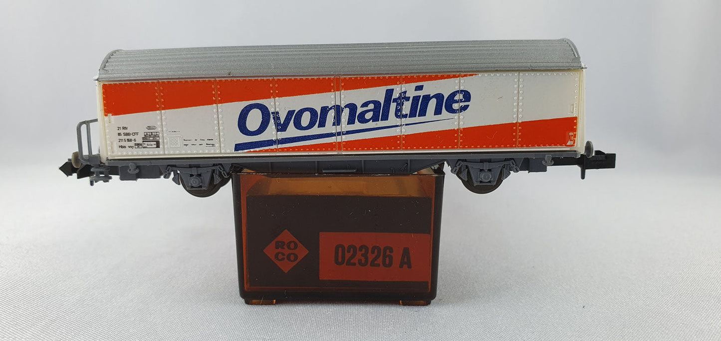 Roco 2326A SBB  Schiebewandwagen "OVOMALTINE" OVP (WG21)