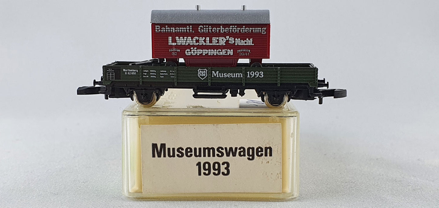 Voiture du musée Märklin 1993 emballage d'origine (DRZ1) 