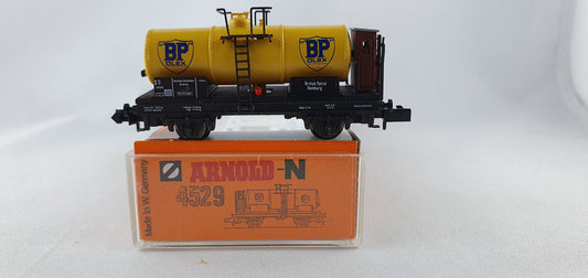 Arnold 4529 DRG Kesselwagen gelb mit Brh "BP OLEX" OVP (DG627)