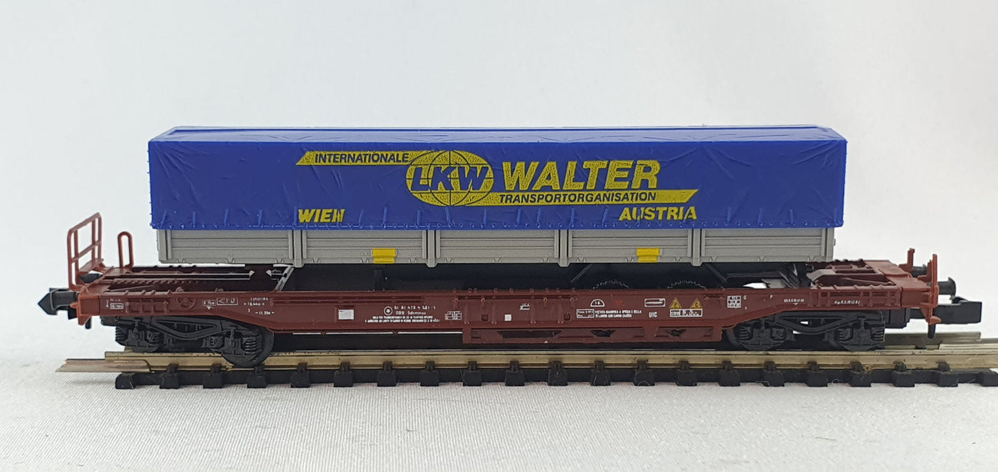 Roco 25155 ÖBB Taschenwagen "LKW Walter" (DG793)