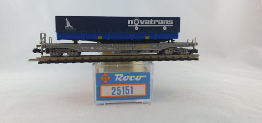 Roco 25151 NT Taschenwagen "Novatrans" OVP (DG789)