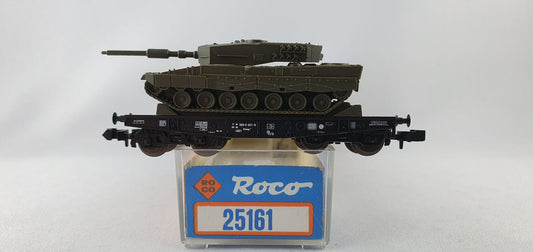 Roco 25161 DB heavy-duty wagon with Leopard OVP (DG484) 