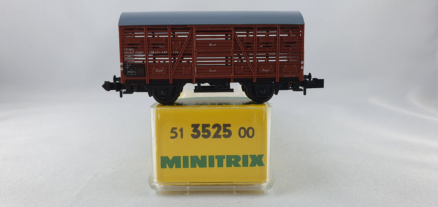 Minitrix 51 3525 00 DB Verschlagwagen OVP (E4287)