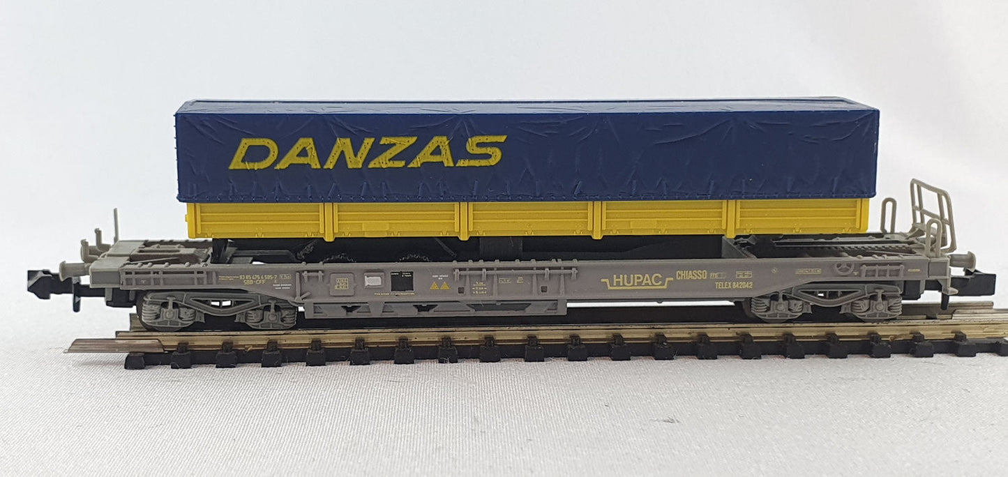 Roco 25152 Hupac Taschenwagen "DANZAS" OVP (DG792)