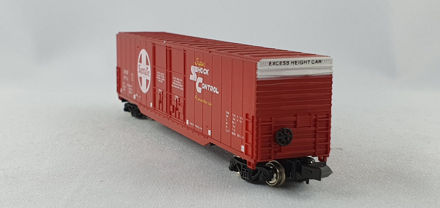 Con Cor 5551 1-5 ATSF Box Car 60 foot (DG569)