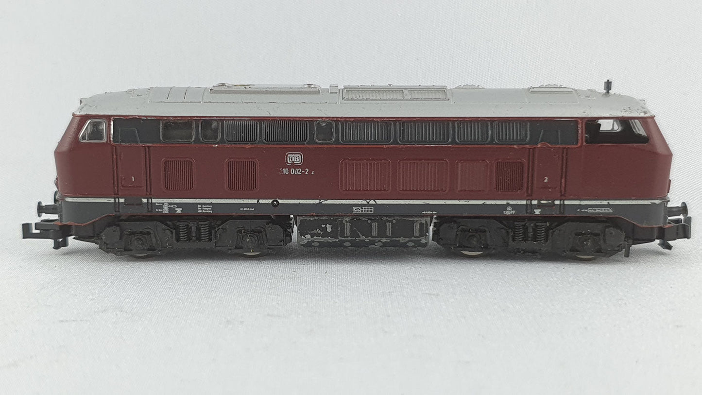 Fleischmann 7232 DB BR 210 (ex V160) Diesel OVP (DL133)