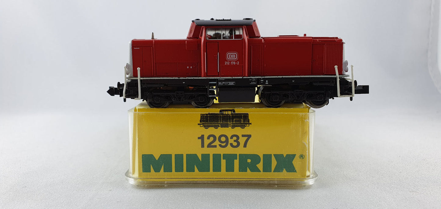 Minitrix 12937 DB BR 212 orientrot Diesel OVP (DL161)