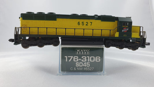 Kato 176-3106 C&NW EMD SD45 OVPDiesel (DL68)