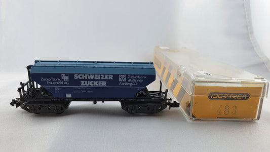 Ibertren 483 SBB Selbstentladewagen " Schweizer Zucker" OVP (PMG3)