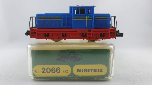 Locomotive d'usine Minitrix 51 2066 00 OVPDiesel (DL123) 