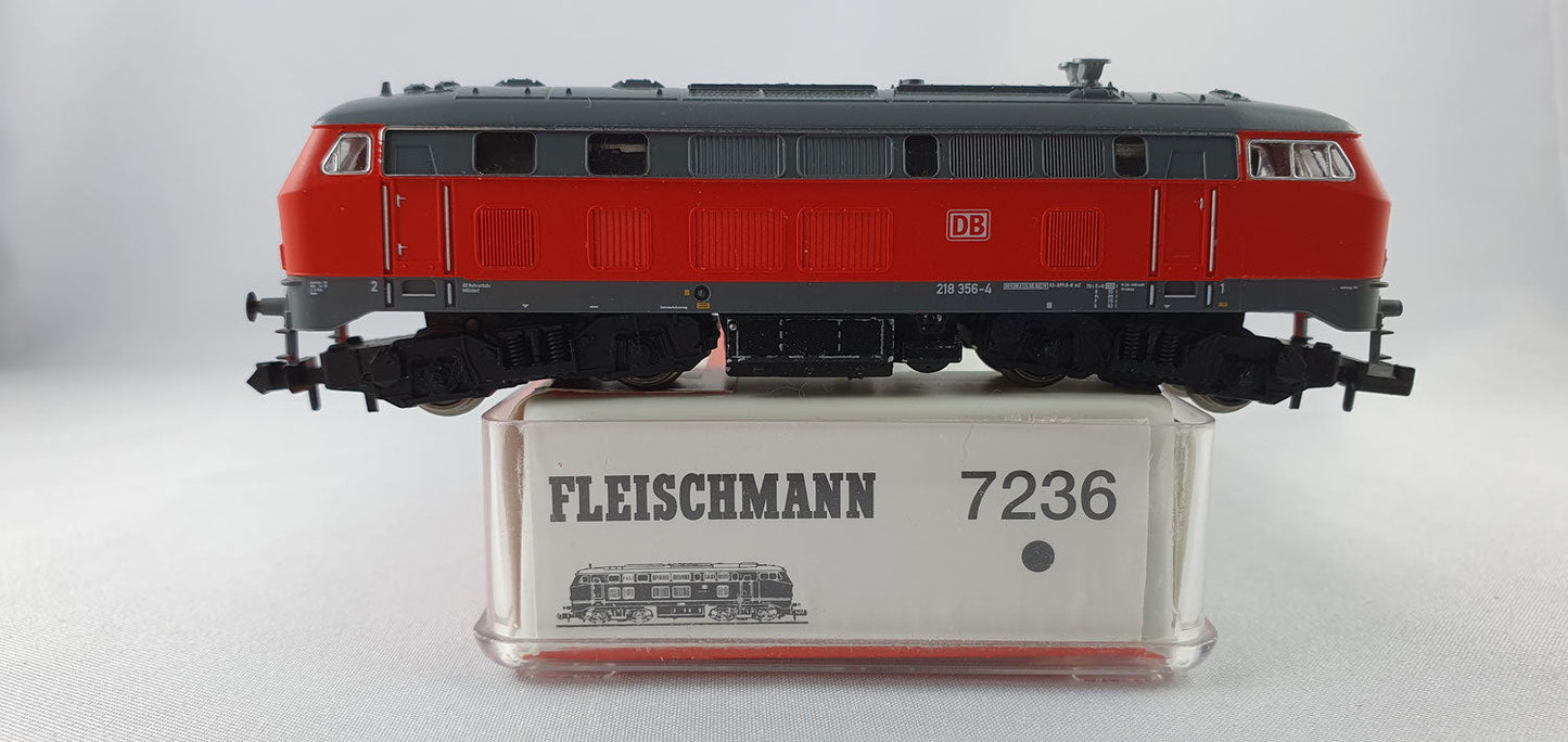 Fleischmann 7236 DB BR 218 OVP Diesel (E2146)