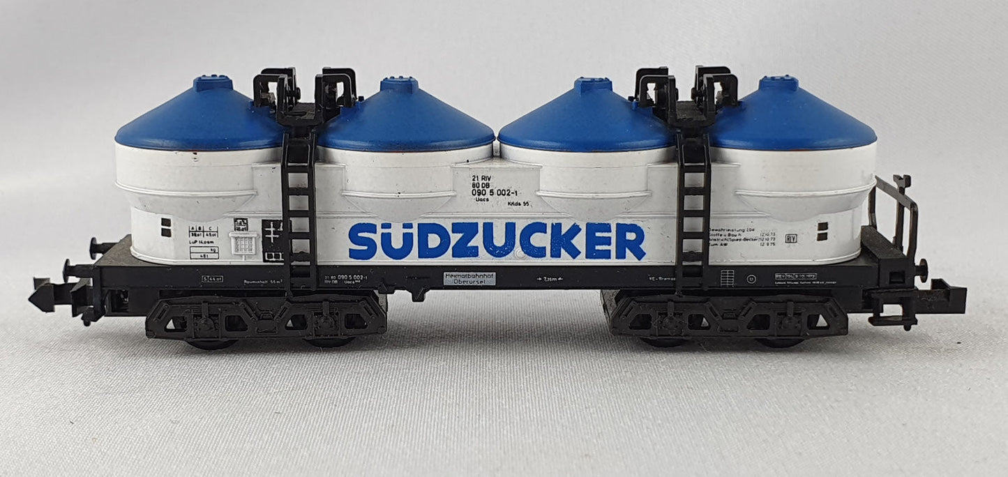 Minitrix 13518 DB Silowagen "Südzucker" (DG440)