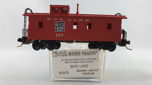 Micro Trains 51070 SOO Caboose OVP (E5480)