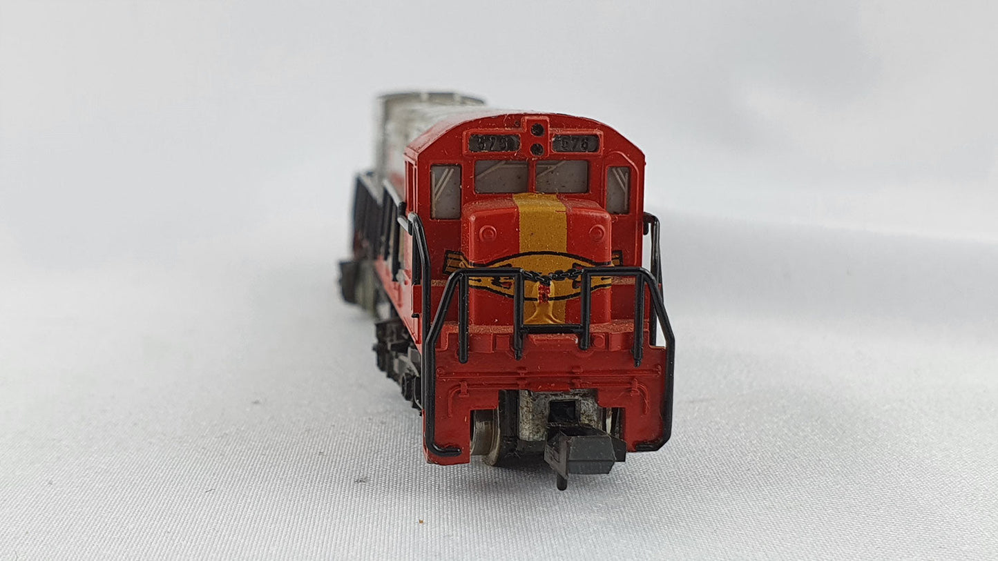 Minitrix 51 2014 00 ATSF U-30-C rot/silber Diesel (DL53)