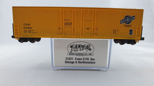 Atlas 31031 C&NW Double Door Box Car OVP (DG168)