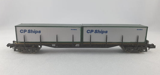 Rivarossi 9384 Containertragwagen "CP Ships" (DG679)