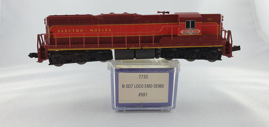 Life Like 7733 EMD SD-7 OVP Diesel (DL12)