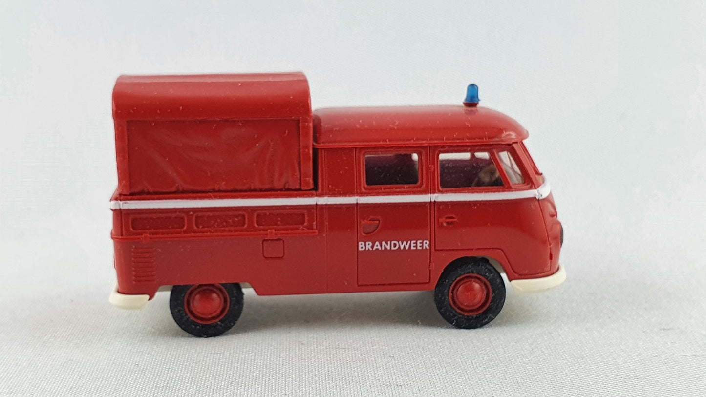 Brekina 553 VW T1 "Brandweer" OVP (Bre553) NL-Modell