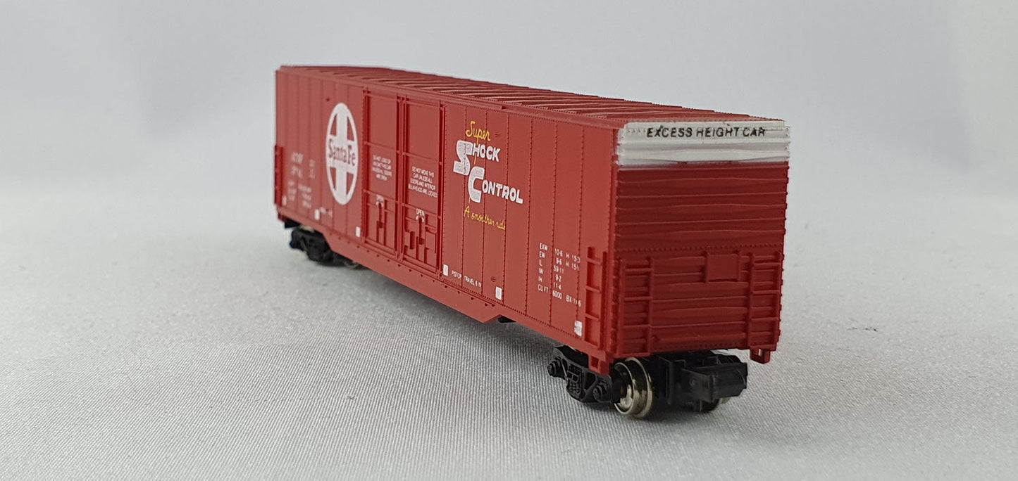 Con Cor 5551 1-5 ATSF Box Car 60 foot (DG569)