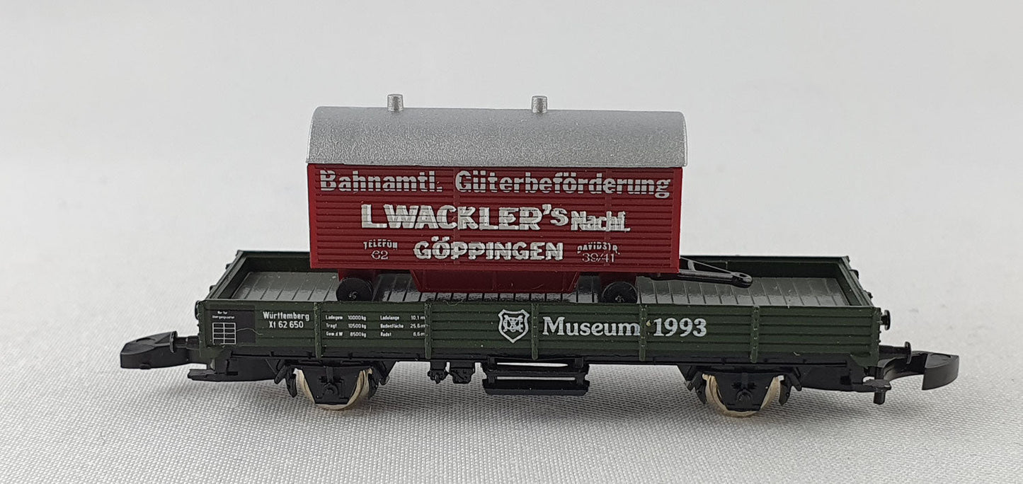 Voiture du musée Märklin 1993 emballage d'origine (DRZ1) 