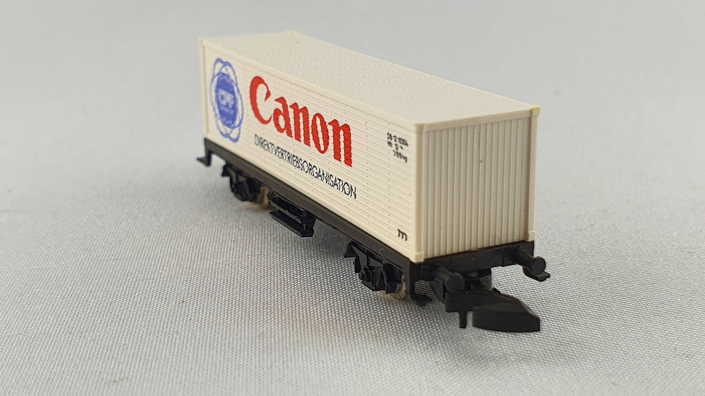 Märklin 8615 DB container wagon "Canon" OVP (EZW2) 