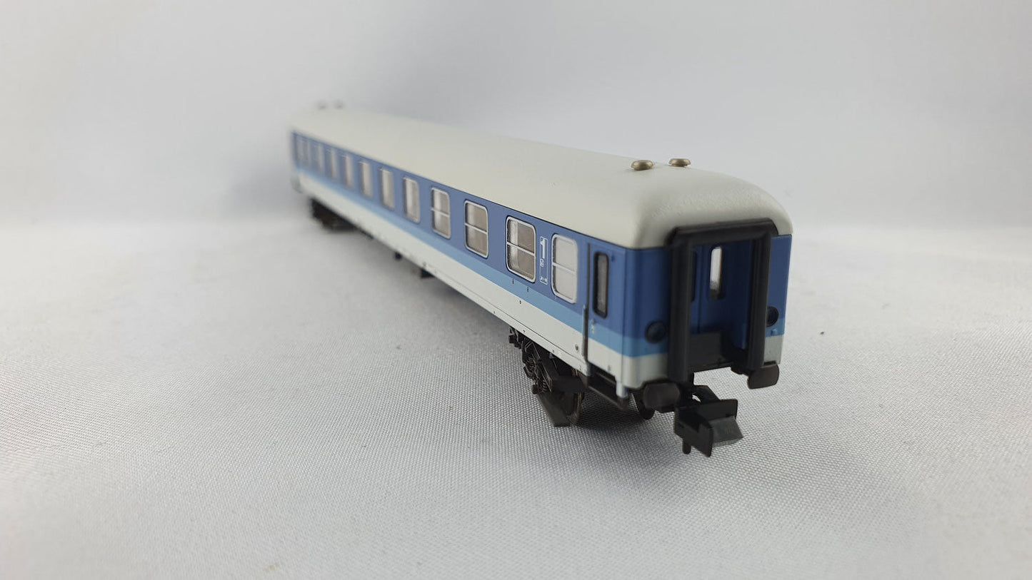 Minitrix 13350 DB Inter Regio Wagen blau 1. Kl. OVP (DP212)