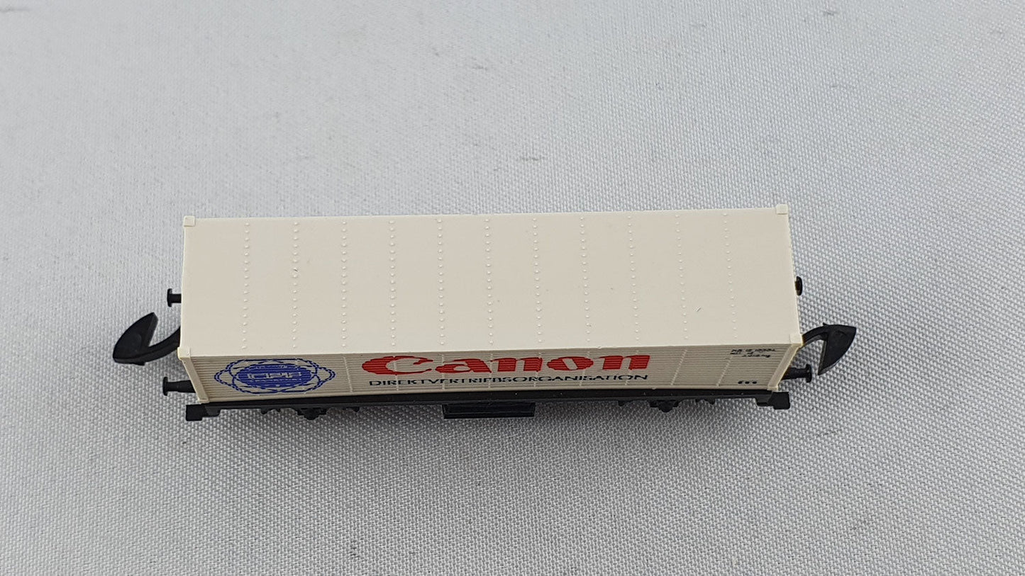 Märklin 8615 DB container wagon "Canon" OVP (EZW2) 